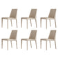 Matte Finish Dining Chair for Home Metal Modern Indoor Side Chair