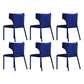 Matte Finish Dining Chair for Home Metal Modern Indoor Side Chair