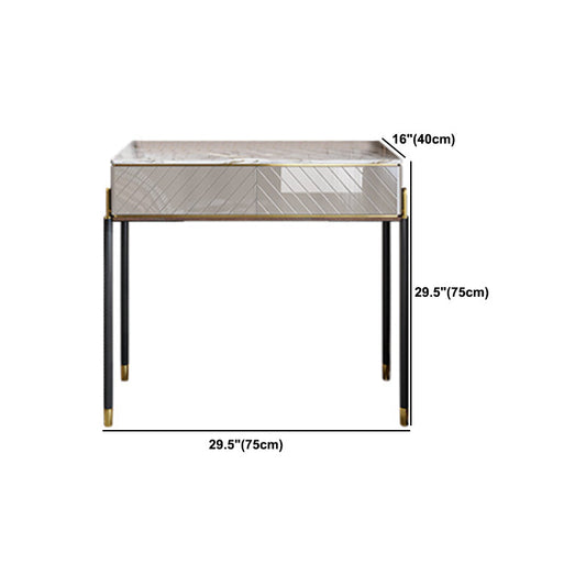 30 "hoher Waschtisch mit Stuhl 1-Trauer-Stein-Make-up-Schminktisch