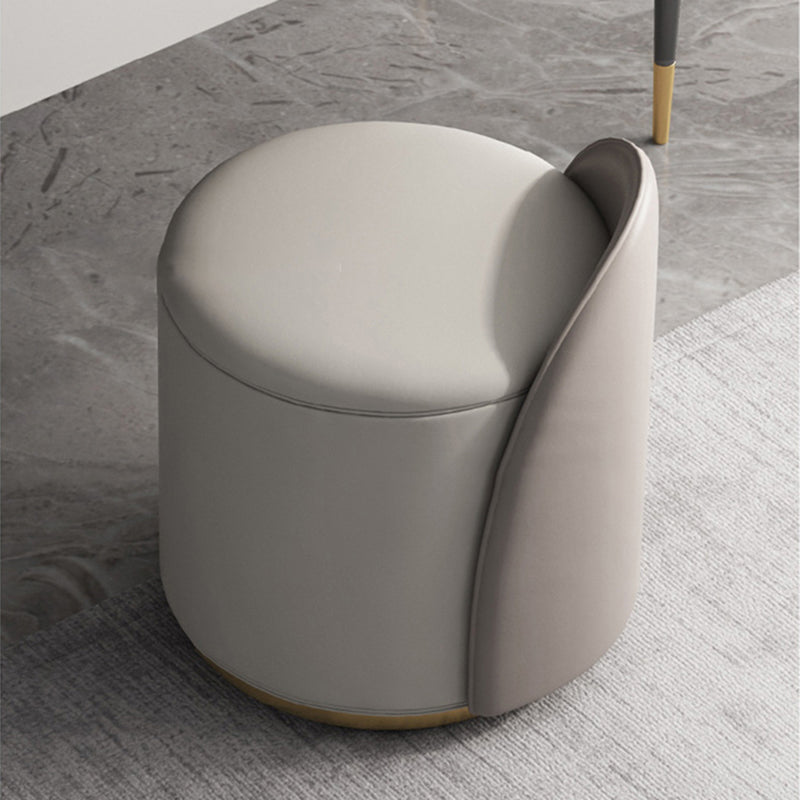 39.37 "Estado de tocador ancho con taburete Tope de tocador de maquillaje en blanco