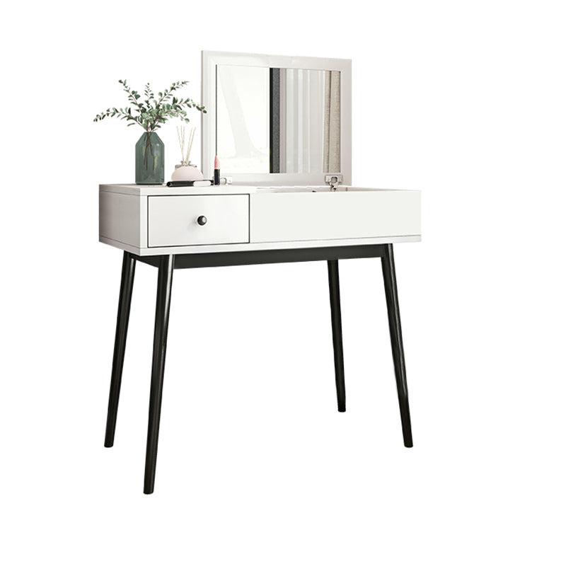 Tocador de maquillaje de chanclas blancas Modern 29.53 "