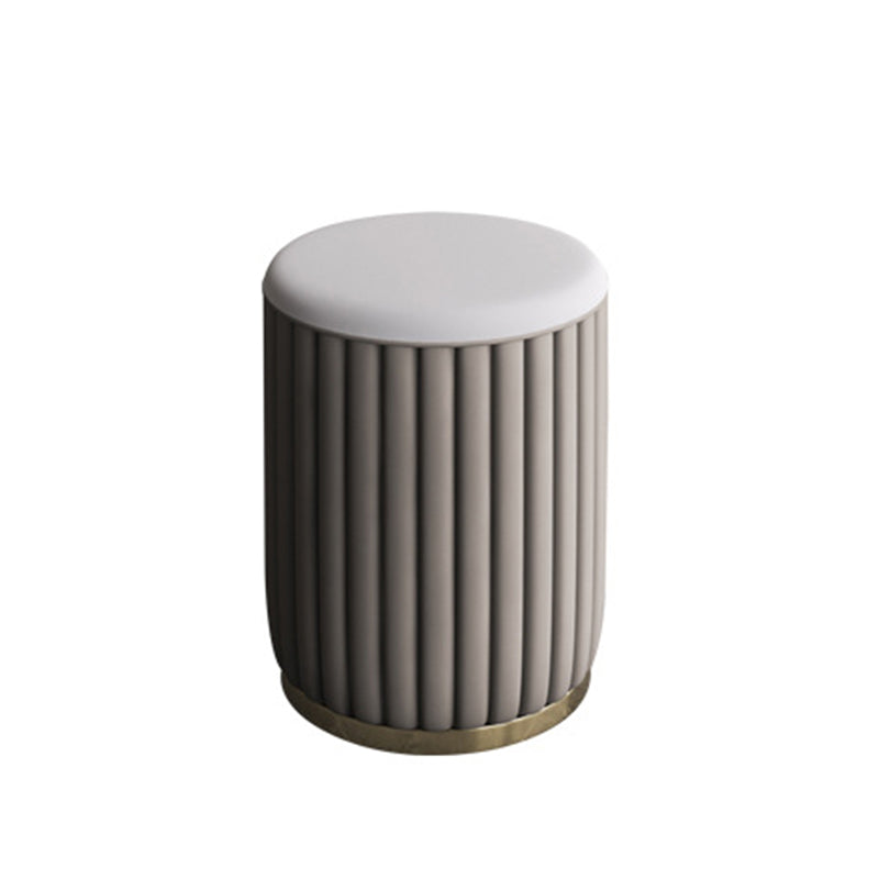 2つの収納引き出しバニティテーブル鏡とスツールのあるモダンな石のドレッシングテーブル