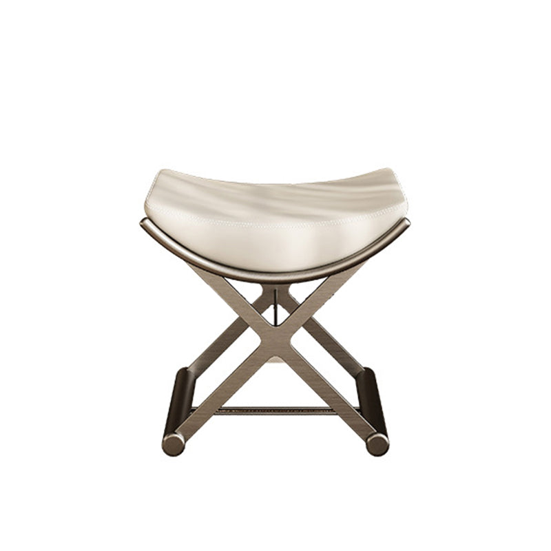 2 cajones de tocador con taburete Glam Stone Top Manaup Tocador de tocador