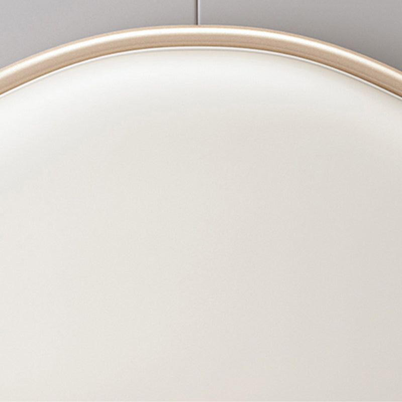 Modern Wood and Upholstered Standard Bed 57.5" Tall Panel Bed Clearhalo 'Bedroom Furniture' 'Beds' 'furn' 'furn_beds' 'Furniture' 5898959