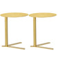 Metal Round Side End Table Minimalist Side Table for Living Room Gold 2 Clearhalo 'Coffee & Accent Tables' 'End & Side Tables' 'end_side_tables' 'furn' 'furn_end_side_tables' 'Furniture' 'Living Room Furniture' 5899212