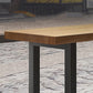 Modern 1/7 Pieces Bar Table Set Rectangle Wood Counter Table with High Stools for Cafe Clearhalo 'Bar Furniture' 'furn' 'furn_home_bar_bar_sets' 'Furniture' 'Home Bars & Bar Sets' 'home_bar_bar_sets' 'Kitchen & Dining Furniture' 5899241