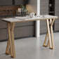 Glam Style Bartafelset 1/2/5-delige rechthoekige bartafel met metalen hoge krukken voor thuis
