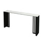 Industrielles 1/2/4-teiliges Bartisch-Set, rechteckiger Bartisch mit hohen Metallhockern