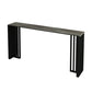 Industrielles 1/2/4-teiliges Bartisch-Set, rechteckiger Bartisch mit hohen Metallhockern