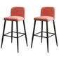 Industrielles 1/2/4-teiliges Bartisch-Set, rechteckiger Bartisch mit hohen Metallhockern