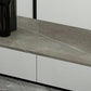 Industrielles 1/2/4-teiliges Bartisch-Set, rechteckiger Bartisch mit hohen Metallhockern