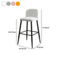 Industrielles 1/2/4-teiliges Bartisch-Set, rechteckiger Bartisch mit hohen Metallhockern