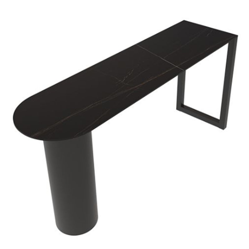 Ensemble de Table de Bar moderne 1/3 pièces, Table de comptoir en pierre avec tabourets pour salon