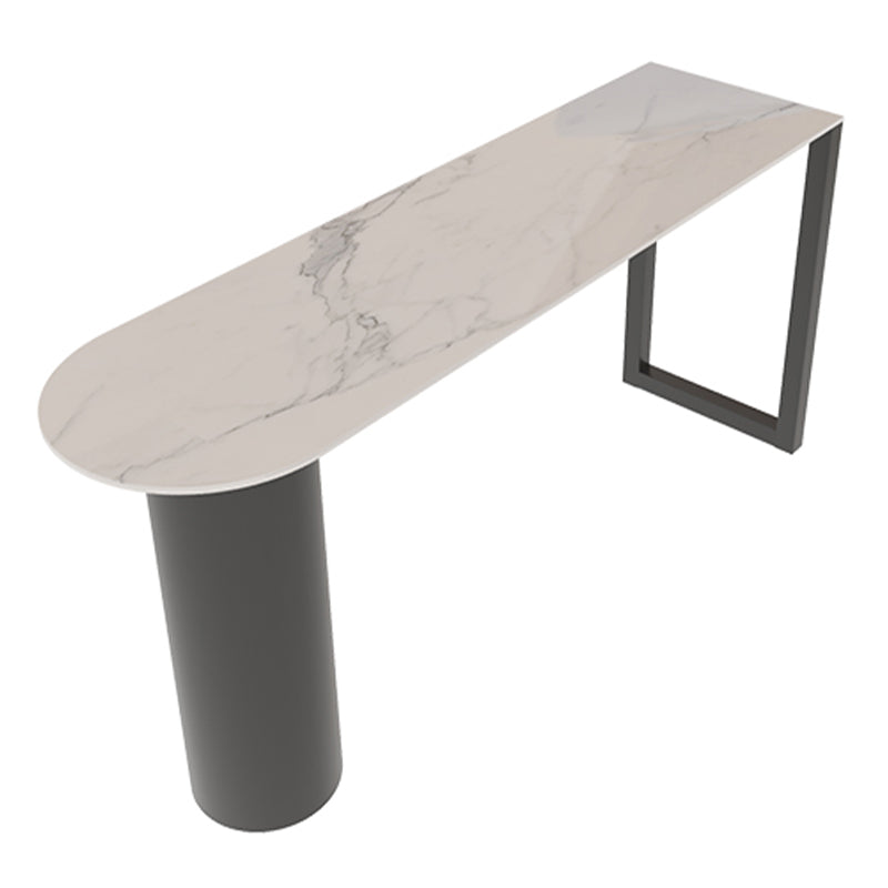Ensemble de Table de Bar moderne 1/3 pièces, Table de comptoir en pierre avec tabourets pour salon