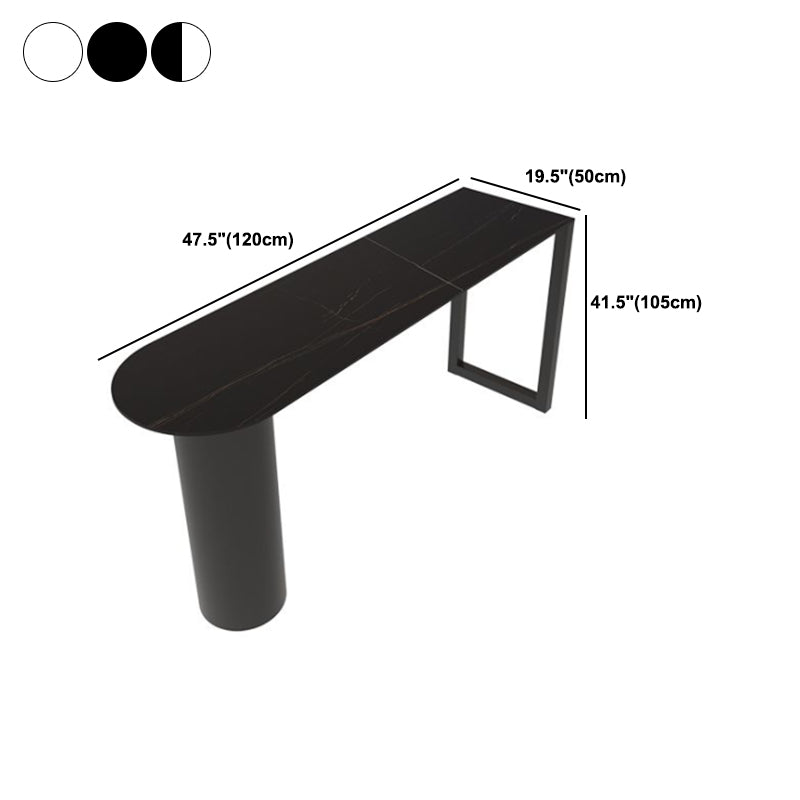 Ensemble de Table de Bar moderne 1/3 pièces, Table de comptoir en pierre avec tabourets pour salon