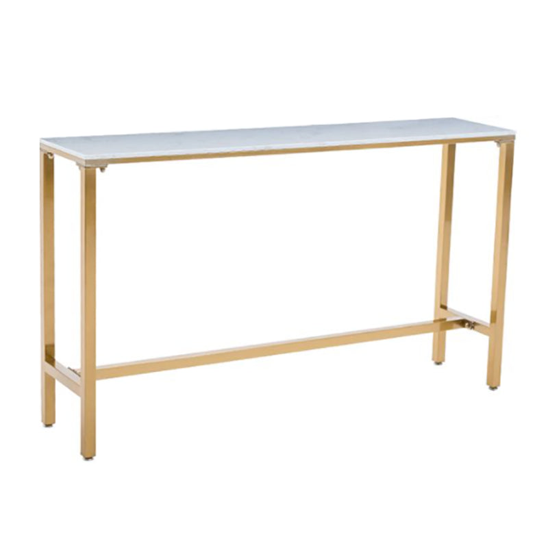 Glam 1/2/4/7-delige bartafelset Rechthoekige bartafel met metalen hoge krukken