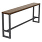 Industrial Wood Bar Table Set 1/2/7 Pieces Rectangular Counter Set for Home Use Clearhalo 'Bar Furniture' 'furn' 'furn_home_bar_bar_sets' 'Furniture' 'Home Bars & Bar Sets' 'home_bar_bar_sets' 'Kitchen & Dining Furniture' 5899458