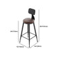 Industrial Wood Bar Table Set 1/2/7 Pieces Rectangular Counter Set for Home Use Clearhalo 'Bar Furniture' 'furn' 'furn_home_bar_bar_sets' 'Furniture' 'Home Bars & Bar Sets' 'home_bar_bar_sets' 'Kitchen & Dining Furniture' 5899466