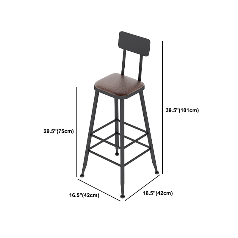 Industrial Wood Bar Table Set 1/2/7 Pieces Rectangular Counter Set for Home Use Clearhalo 'Bar Furniture' 'furn' 'furn_home_bar_bar_sets' 'Furniture' 'Home Bars & Bar Sets' 'home_bar_bar_sets' 'Kitchen & Dining Furniture' 5899467