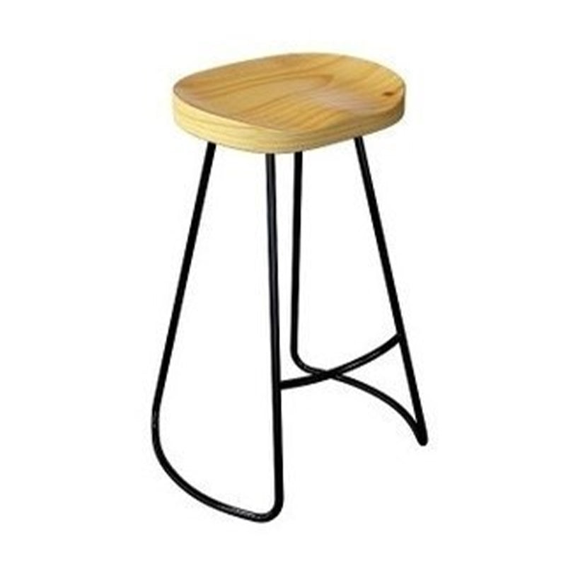 1/4/7 Pieces Modern Rectangular Pub Table Set Wooden Counter Table with High Stools Natural 30"H Stool (Single) Clearhalo 'Bar Furniture' 'furn' 'furn_home_bar_bar_sets' 'Furniture' 'Home Bars & Bar Sets' 'home_bar_bar_sets' 'Kitchen & Dining Furniture' 5899563