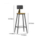 1/4/7 Pieces Modern Rectangular Pub Table Set Wooden Counter Table with High Stools Clearhalo 'Bar Furniture' 'furn' 'furn_home_bar_bar_sets' 'Furniture' 'Home Bars & Bar Sets' 'home_bar_bar_sets' 'Kitchen & Dining Furniture' 5899577