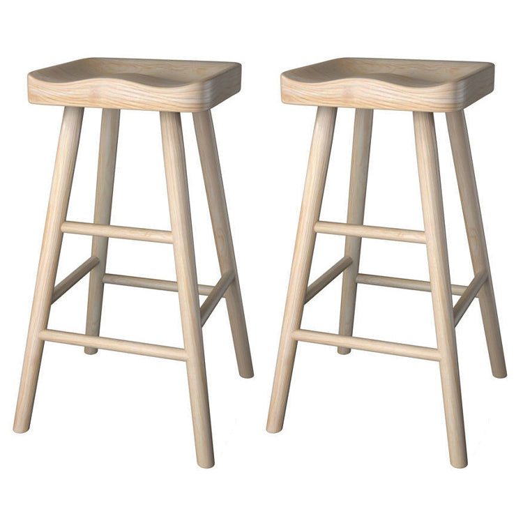 Modernes Bartisch-Set, 1/2/3-teilig, rechteckiger Bartisch mit hohen Holzhockern für die Küche