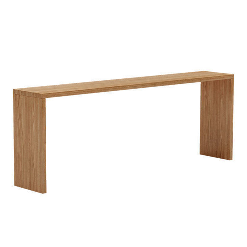 Modernes Bartisch-Set, 1/2/3-teilig, rechteckiger Bartisch mit hohen Holzhockern für die Küche