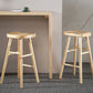 Modernes Bartisch-Set, 1/2/3-teilig, rechteckiger Bartisch mit hohen Holzhockern für die Küche