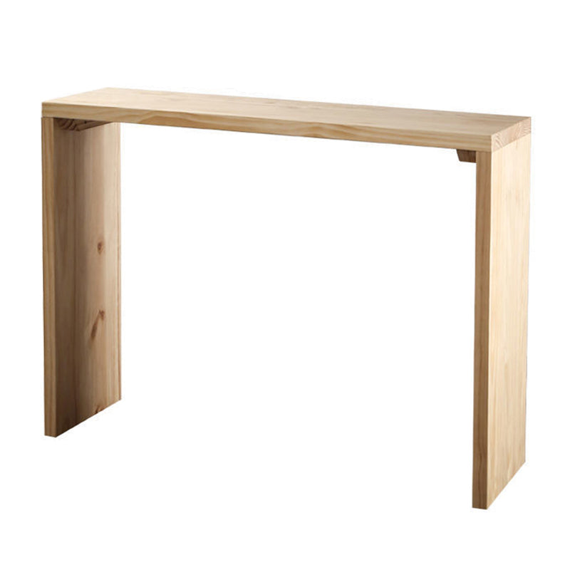 Modernes Bartisch-Set, 1/2/3-teilig, rechteckiger Bartisch mit hohen Holzhockern für die Küche
