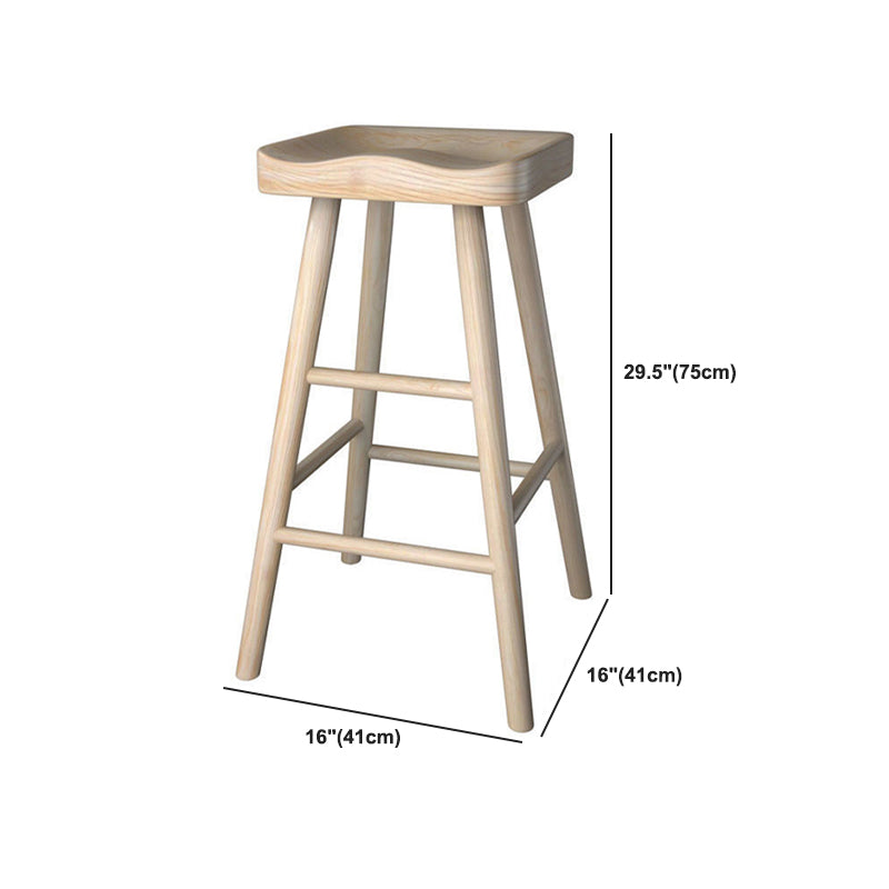 Modernes Bartisch-Set, 1/2/3-teilig, rechteckiger Bartisch mit hohen Holzhockern für die Küche