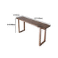 Industrial 1/2/4/5 Pieces Bar Table Set Rectangle Bar Table with Wooden High Stools Clearhalo 'Bar Furniture' 'furn' 'furn_home_bar_bar_sets' 'Furniture' 'Home Bars & Bar Sets' 'home_bar_bar_sets' 'Kitchen & Dining Furniture' 5899735