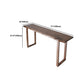 Industrial 1/2/4/5 Pieces Bar Table Set Rectangle Bar Table with Wooden High Stools Clearhalo 'Bar Furniture' 'furn' 'furn_home_bar_bar_sets' 'Furniture' 'Home Bars & Bar Sets' 'home_bar_bar_sets' 'Kitchen & Dining Furniture' 5899738