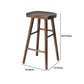 Industrial 1/2/4/5 Pieces Bar Table Set Rectangle Bar Table with Wooden High Stools Clearhalo 'Bar Furniture' 'furn' 'furn_home_bar_bar_sets' 'Furniture' 'Home Bars & Bar Sets' 'home_bar_bar_sets' 'Kitchen & Dining Furniture' 5899741