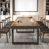 Modern de 1/10 piezas Juego de comedor Rectangle Pine Wood Mesa de comedor para café