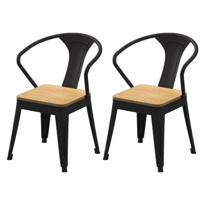 Modern Dining Set 1/2/3/5/7 Pieces Rectangle Pine Wood Dining Table for Dining Room 2 Black Chairs Clearhalo 'Dining Room Sets' 'Dining Tables & Seating' 'dining_room_set' 'furn' 'furn_dining_room_set' 'Furniture' 'Kitchen & Dining Furniture' 5899805