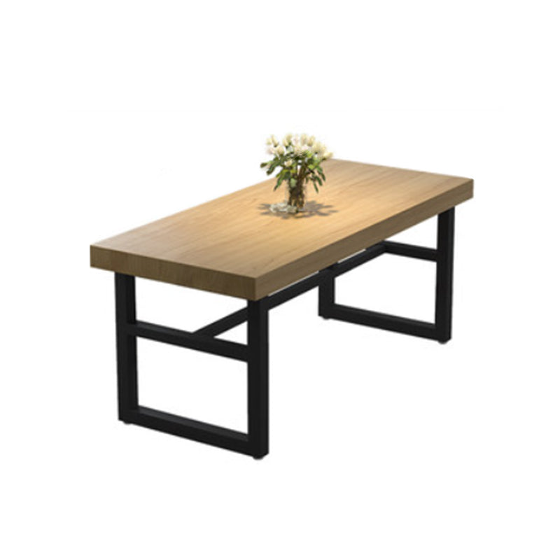 Modern Dining Set 1/2/3/5/7 Pieces Rectangle Pine Wood Dining Table for Dining Room Clearhalo 'Dining Room Sets' 'Dining Tables & Seating' 'dining_room_set' 'furn' 'furn_dining_room_set' 'Furniture' 'Kitchen & Dining Furniture' 5899809