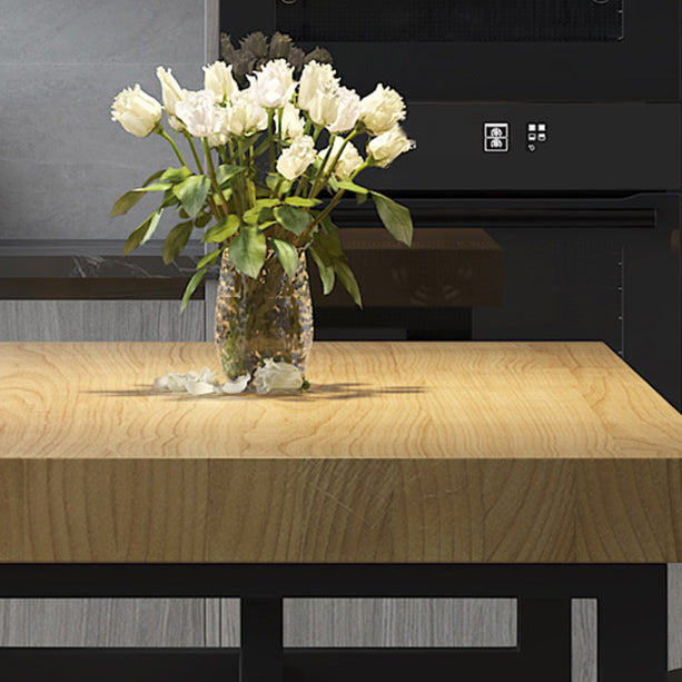 Modern Dining Set 1/2/3/5/7 Pieces Rectangle Pine Wood Dining Table for Dining Room Clearhalo 'Dining Room Sets' 'Dining Tables & Seating' 'dining_room_set' 'furn' 'furn_dining_room_set' 'Furniture' 'Kitchen & Dining Furniture' 5899811