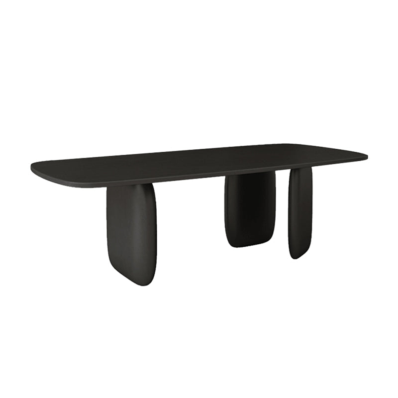 Modern 1/2/4/5 Pieces Dining Set Rectangle Pine Wood Dining Table for Dining Room Kitchen Clearhalo 'Dining Room Sets' 'Dining Tables & Seating' 'dining_room_set' 'furn' 'furn_dining_room_set' 'Furniture' 'Kitchen & Dining Furniture' 5899826