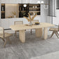 Modern 1/2/4/5 Pieces Dining Set Rectangle Pine Wood Dining Table for Dining Room Kitchen Clearhalo 'Dining Room Sets' 'Dining Tables & Seating' 'dining_room_set' 'furn' 'furn_dining_room_set' 'Furniture' 'Kitchen & Dining Furniture' 5899836