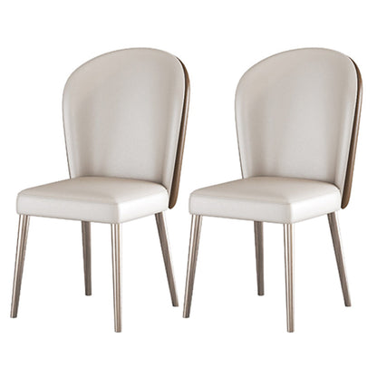 Modern Dining Table Set 1/2/5 Pcs Stone Dining Table with Armless Chairs