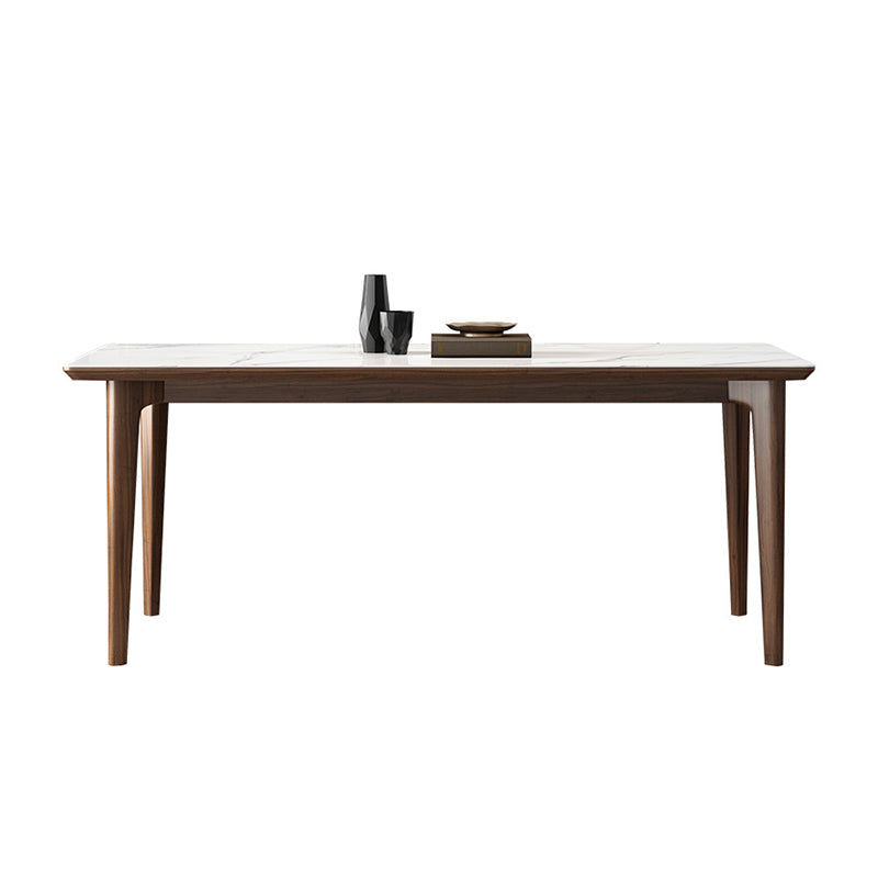 Moderner Stil Sintered Stone Ess -Set Holz 03.03.5/7 Stücke Essset für Essbereiche