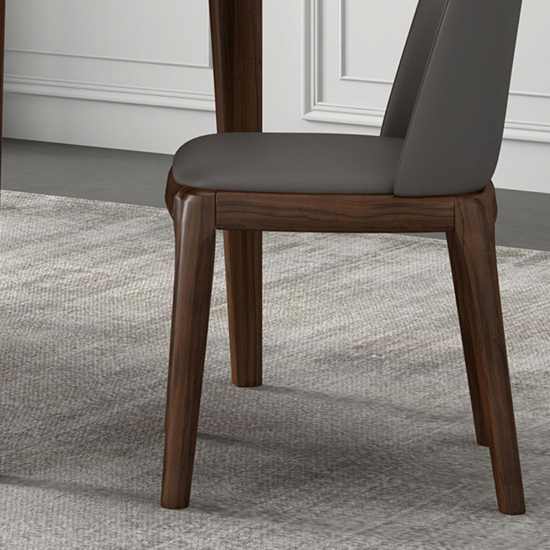 Moderner Stil Sintered Stone Ess -Set Holz 03.03.5/7 Stücke Essset für Essbereiche