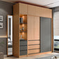 Engineered Wood Wardrobe Cabinet With Drawer Modern Wardrobe Armoire Clearhalo 'Armoires & Wardrobes' 'armoires_wardrobes' 'Bedroom Furniture' 'furn' 'furn_armoires_wardrobes' 'Furniture' 5900059