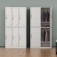 Contemporary Hinged Wardrobe Cabinet Steel Wardrobe Closet for Home