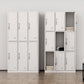 Contemporary Hinged Wardrobe Cabinet Steel Wardrobe Closet for Home