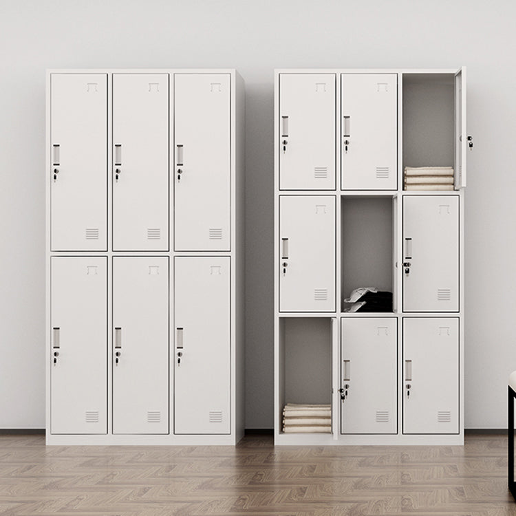 Contemporary Hinged Wardrobe Cabinet Steel Wardrobe Closet for Home