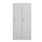 Contemporary Hinged Wardrobe Cabinet Steel Wardrobe Closet for Home