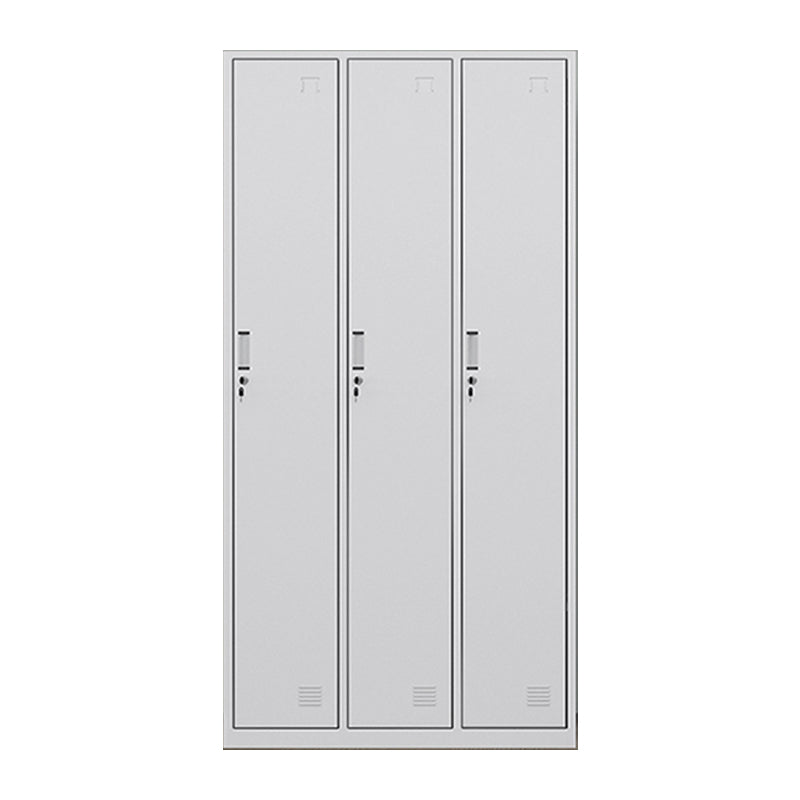 Contemporary Hinged Wardrobe Cabinet Steel Wardrobe Closet for Home