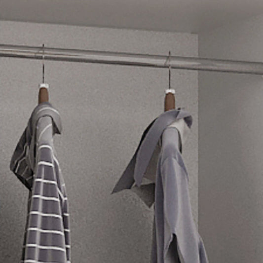 Contemporary Hinged Wardrobe Cabinet Steel Wardrobe Closet for Home