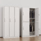 Contemporary Hinged Wardrobe Cabinet Steel Wardrobe Closet for Home